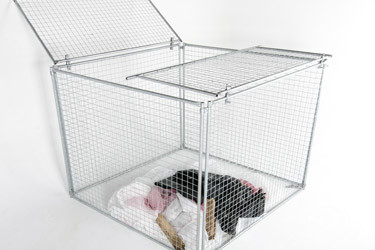 Rubbish Cages/Bin for Building Material Recovery,Professional Manufactory,ISO9001 certified