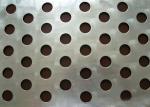Round Hole Perforated Steel Sheet , Q235 Steel Galvanised Perforated Sheet