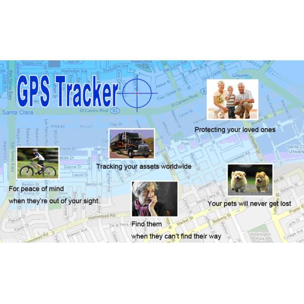 TL201 Mini GPS Tracker W/ Microphone & Speaker for 2-Way talk & Google Map Online Tracking