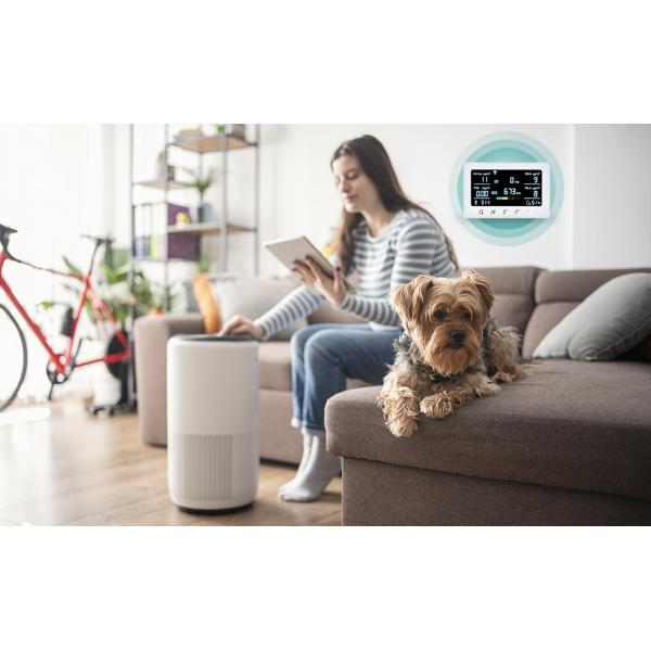 App Controlled Smart Air Quality Monitor Carbon Monoxide Multi Sensor Industrial Indoor