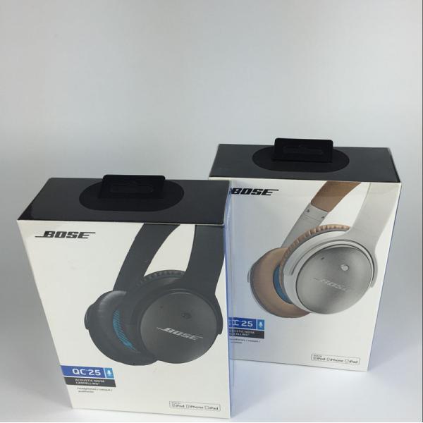 Bose QC25 Acoustic Noise Cancelling Headphones For IOS Devices - Black made in china grglasers.com