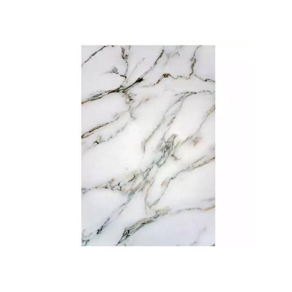 1220x2800x3mm PVC Marble Sheet Wall Decorative UV Board For Saudi Arabia