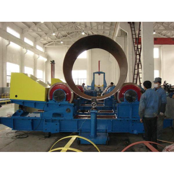 Heavy Duty Rotator Turning Rolls Steel / Polyurethane Wheel 150T bolt