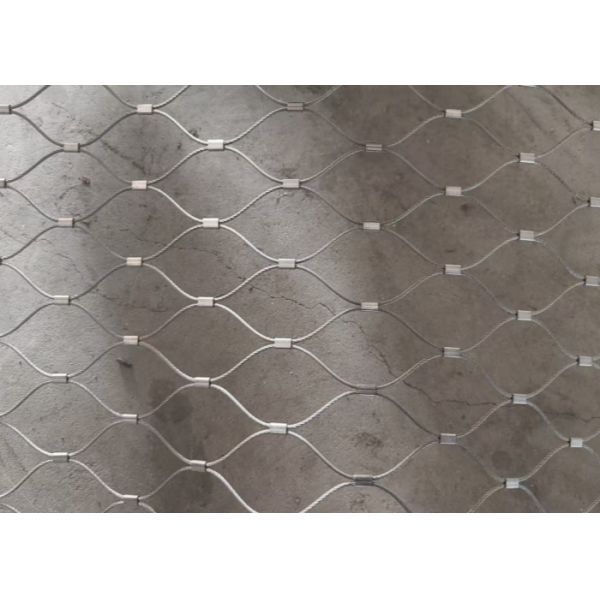 Stainless Steel Wire Rope Netting for Balcony Stair Fall Protection Fencing