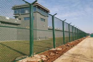 Cheap Gi Welded Razor Wire Fence Green Barbed Wire Mesh Fencing for sale