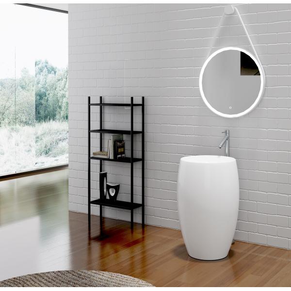 Home Hotel Freestanding Single Sink Vanity Long Service Life