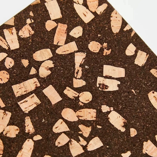Eco-Friendly Spliced Coffee Ground Cork Notebook With Custom Logo