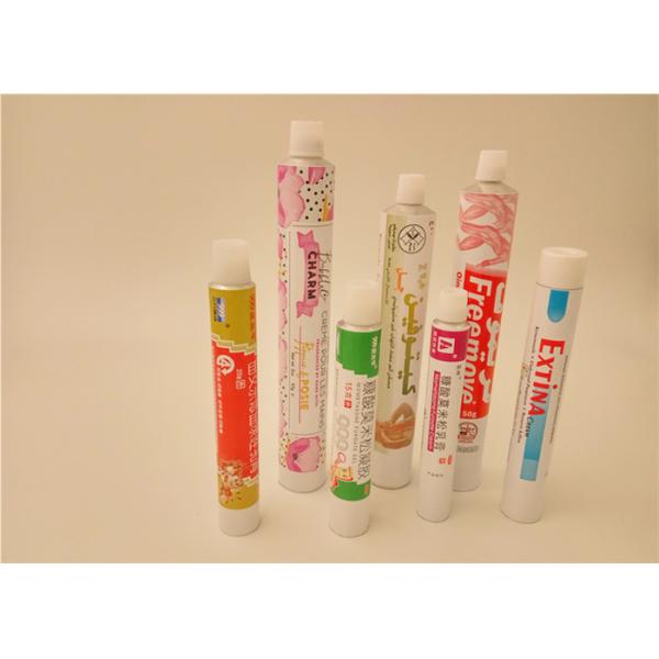 Dermatological Aluminium Collapsible Tubes , Pharmaceutical Aluminum Tubes
