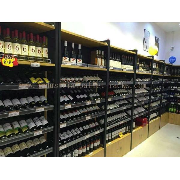 Wine Display Rack Light Duty Shelving Wall Mounted 1200mm * 400mm * 2200mm