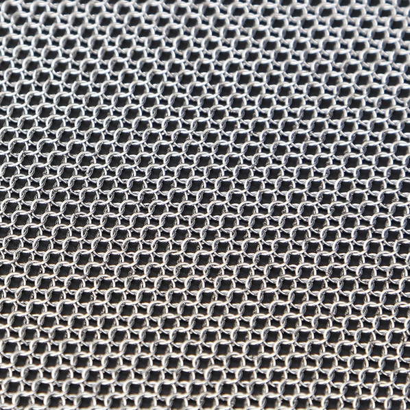 Electroplated Stainless Steel Ring Mesh With 2mmx20mm Common Ring ODM OEM
