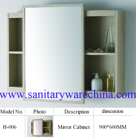 Aluminum Mirror Cabinet /Home Decoration Furniture H-006 900x600