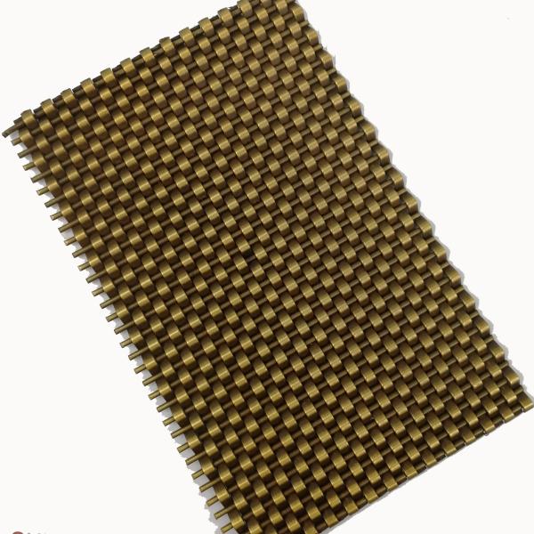 Woven Architectural Metal Mesh High Transparency For Exterior Facades