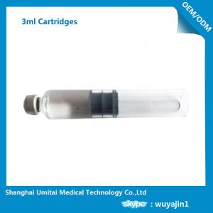 Cheap NO Silicide Insulin Pen Cartridge Neutral Borosilicate Glass Material for sale