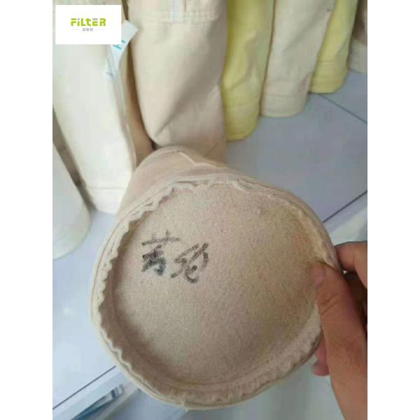 450GSM - 550GSM Nomex Aramid Needle Felt Filter Bag For Cement Industry