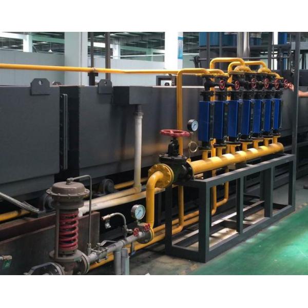 10000*1000*250mm Tunnel Aluminum Brazing Furnace Cooling System 620 Degree 600mm / Min