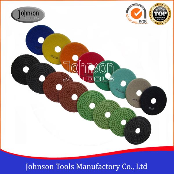 Resin Bond 75mm Diamond Polishing Pads Diamond Abrasive Pads Long Working Life