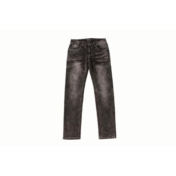 68% Cotton 30% Polyester Men'S Denim Pants Distressed Black 30-40 Size