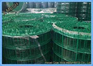 China High Tensile Green Pvc Coated Wire Mesh Panels Galvanized Long Service Life on sale