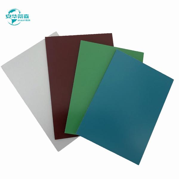 Solid Color B1 3mm Aluminium Composite Panel Building Material PE ACP