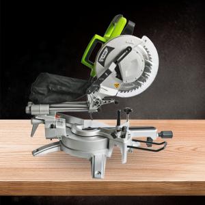 China 1800W Laser Sliding drop chop angle compound Miter Saw Bench Top Woodworking Tools on sale