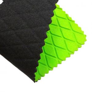 Cheap Anti Skid 1.5 Mm Embossed Neoprene Fabric Nylon Coated Elastic for sale