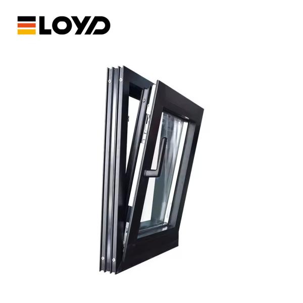 Kitchen Storm Aluminium Tilt And Turn Window Anthracite Grey Custom