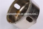 Silver Diamond Tip Hole Saw , 4mm-160mm Diameter Diamond Hole Cutter