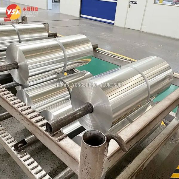 Single Zero Aluminum Foil Roll 8000 Series Custom Width 1600mm Jumbo Packaging