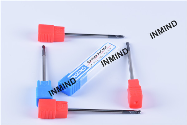 Long Shank Metric Ball Nose End Mill , End Mill Machine High Precsion End Mill Bits