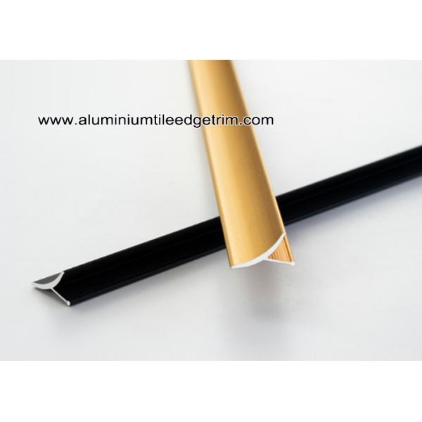 Aluminum Inside / Internal Tile Corner Trim / Decorative Strip For Cleading Panel