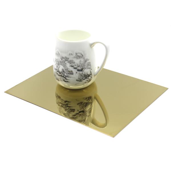 201 304 316 SS Sheet Inox Gold And Silver Decorative Mirror Finished Stainless Steel Plate