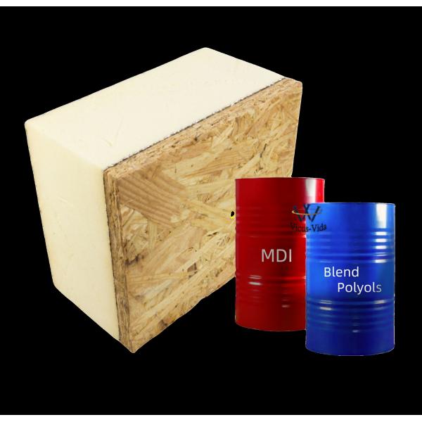 High Density Polyurethane Spray Foam With Low Thermal Conductivity For Building Roof Insulation