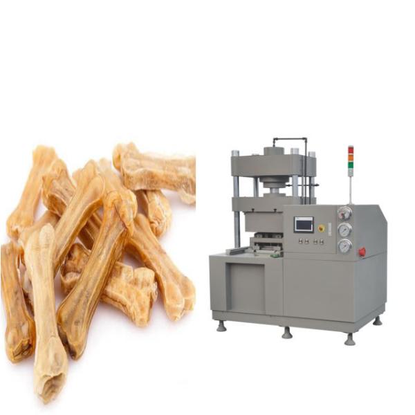 Pet Rawhide Dental Care Snacks Making Machine / pet food processing line