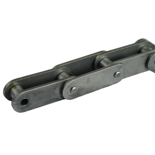 Alloy Long Pitch Transmission Roller Chain / Cranked Link Chain Oil Resistant Polishing
