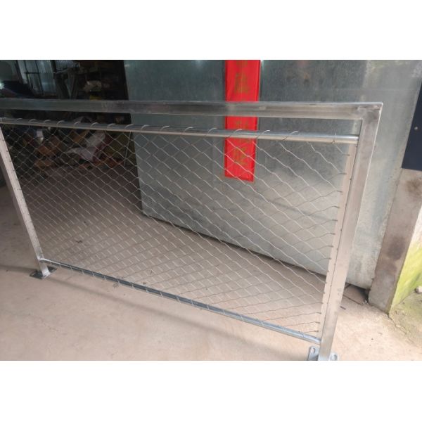 Balustrade Cable Mesh 2.0mm 5cm Mesh Size Stainless Steel Ferrule Rope Mesh