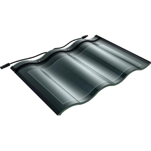 CIGS CELLS 25w Solar Tiles Featuring Weather Resistant Tempered Glass Easy Installation For BIPV Solar Solutions