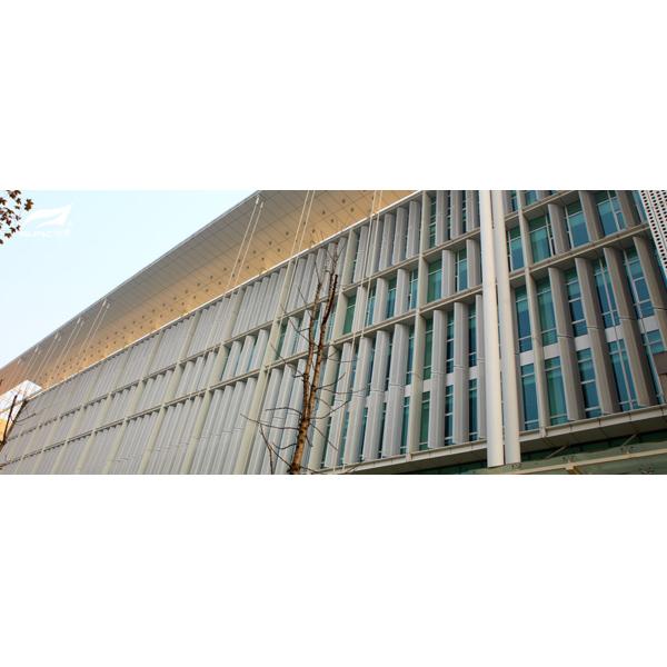 Fixed Aeroscreen Opening Louvre Roof Thickness 1.0~3.0 Mm Energy Conservation