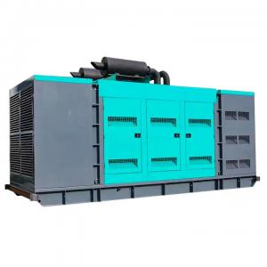 China Silent standby diesel generator 1500 Rpm Three Phase 1000KW on sale