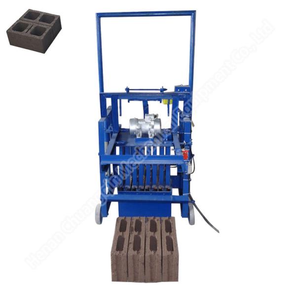 Portable Concrete Clay Brick Making Machine Diesel New Design 4.8kw Fly Ash Bricks Machine