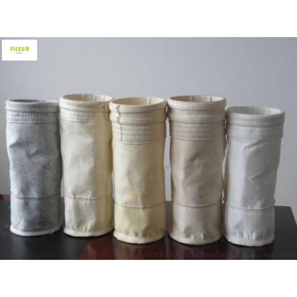 High Temperature Fiberglass Filter Bags For Cement Dust Steel Dust
