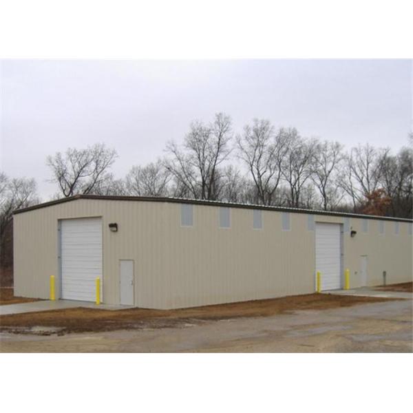 Portal Structure Steel Structure Warehouse Aluminum Windows For Agriculture