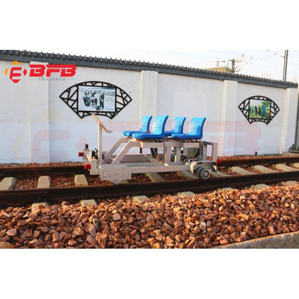 Customized Electric Railway Rail Flaw Detection Cart With Seat 1-500T Load Capacity