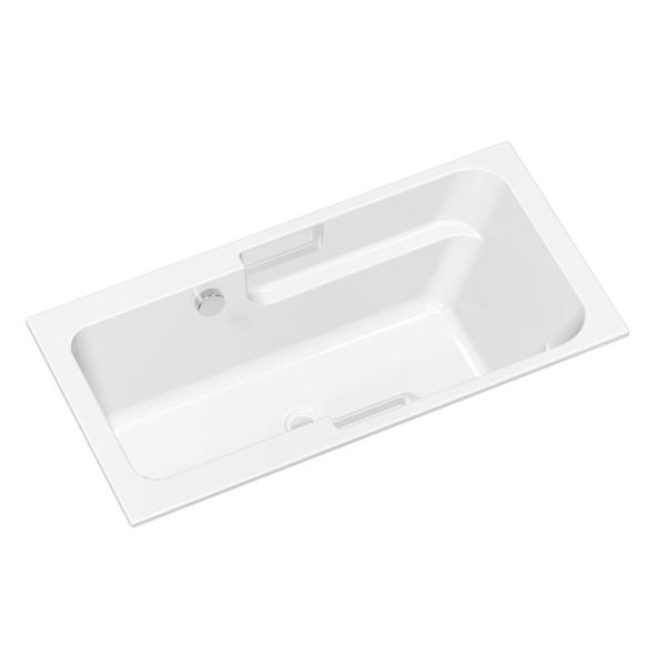 Built in Rectangle Freestanding Bathtub 140L L1705×W805×H600mm