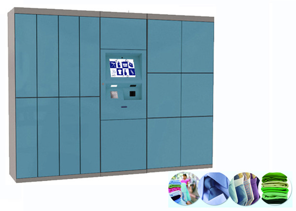 Advanced English Multi Language Dry Cleaning Locker Systems For Indoor / Outdoor