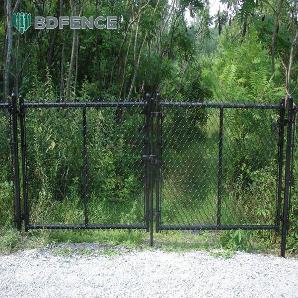 Hot Dip Galvanized 6ft Tall PVC Coated Vinyl Fence 30m Length Sport Fence Diamond Hole Chain Link Iron Wire Mesh