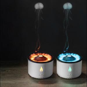 China 350ML Capacity 3D Flame Effect Volcano Air Humidifier Aroma Diffuser for Home Fragrance on sale