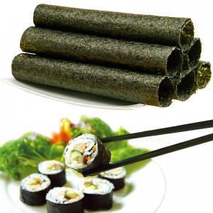 Cheap Roasted Seaweed Full Size 100 Sheets Gold Grade For Rolling Sushi for sale