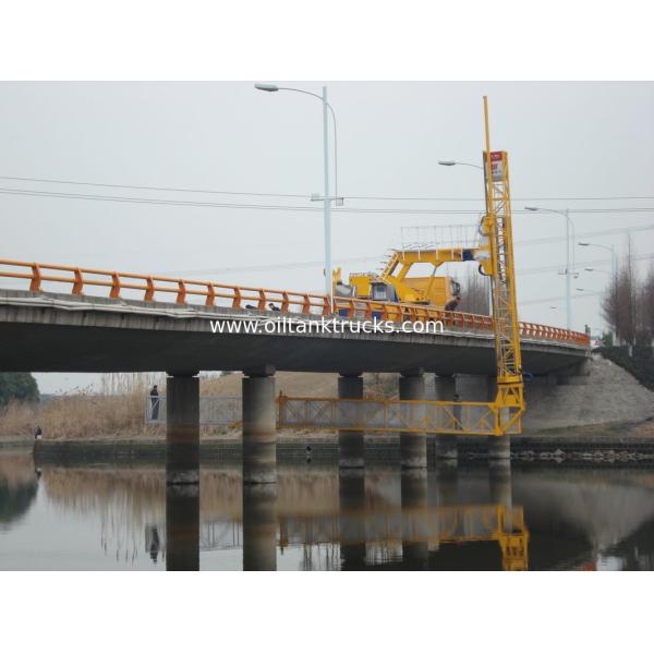 FAW Chassis National V 15+2m Aluminum Mobile Inspection Platform For Bridges
