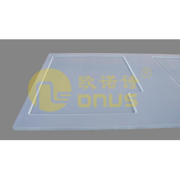 Laboratory epoxy resin work surfaces / worktops with molded marine edge