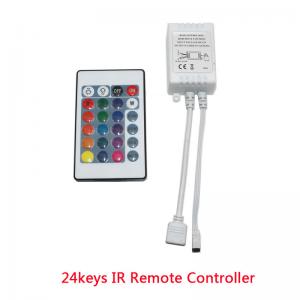 Cheap Remote Control 24 Key RGB LED Controller For SMD2835 5050 LED Strip Light for sale